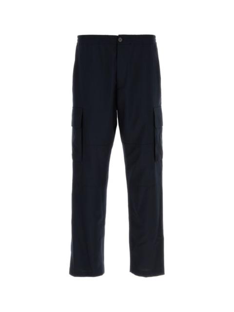 Marni Marni Man Midnight Blue Wool Cargo Pant