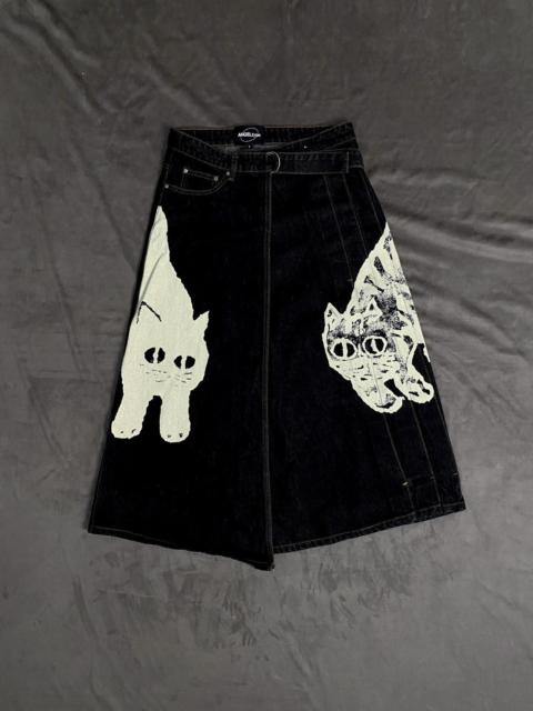 Japanese Brand - Deadstock Angeltype Catvisu Black Denim 2.0 Size 4