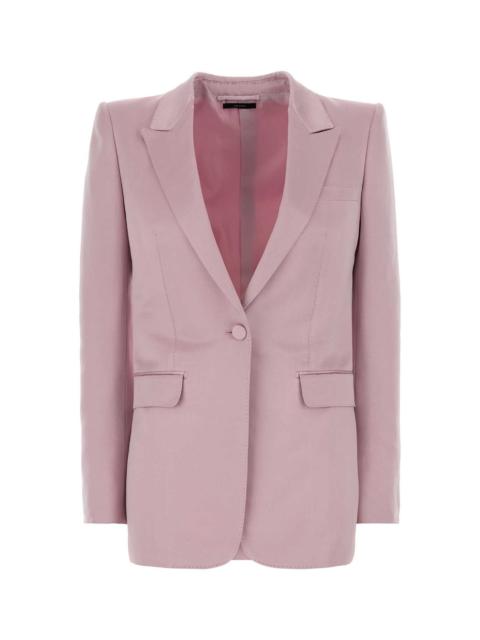 TOM FORD Tom Ford Women Powder Pink Cotton Blend Blazer