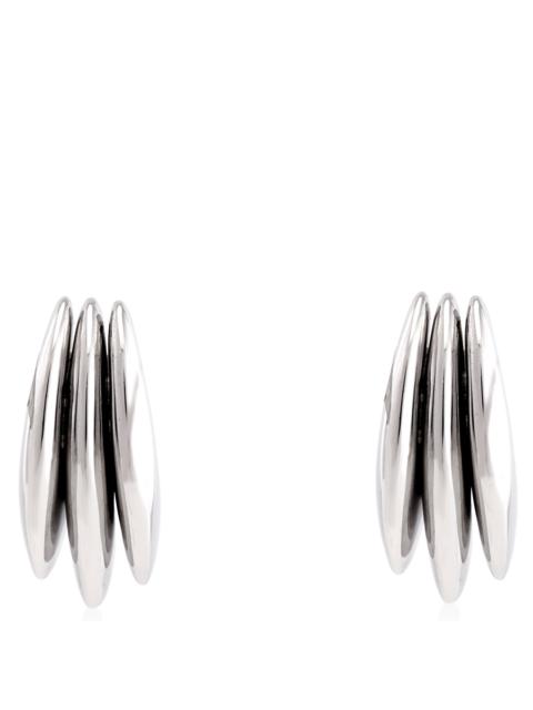 Burberry Burberry Triple Thorn Sculptural Silver Earrings