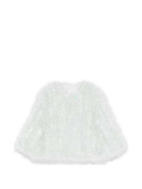 Yves Salomon Yves Salomon Round Neck Jacket