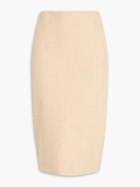 Zimmermann Donegal cotton and silk-blend skirt