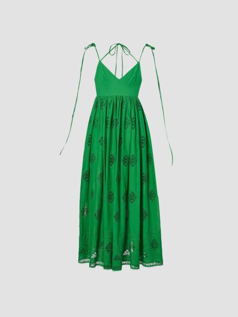 Erdem STRAPLESS LONG DRESS WITH TIES