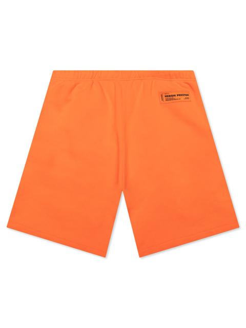 Heron Preston HERON PRESTON SWEATSHORTS LOGO RECYCLED CO - ORANGE/NO COLOR