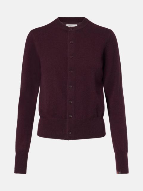 extreme cashmere Blouson cashmere cardigan