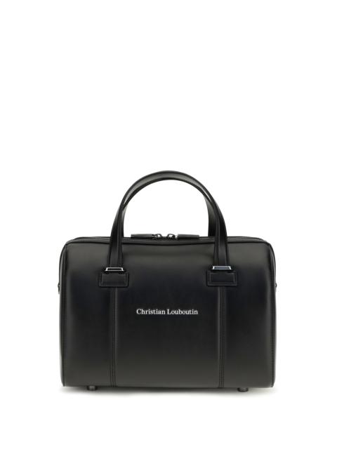 Christian Louboutin Christian Louboutin Small Tactical Leather Handbag Black