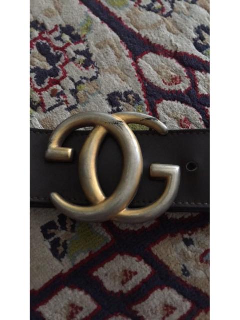 GUCCI GG Belt Cut GG Marmont Belt Minimalist Luxury Vintage