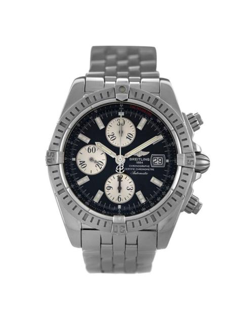 BREITLING Pre-owned Breitling Chronomat Evolution Chronograph Automatic Chronometer Black Dial Men's Watch A13