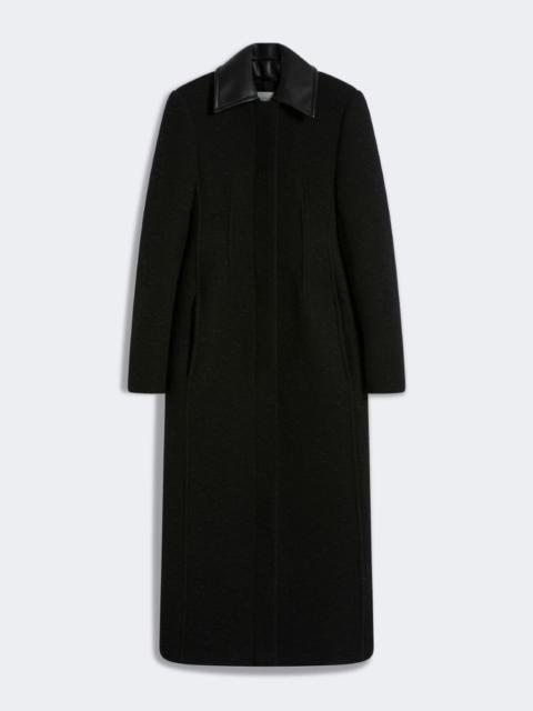 Sportmax Fitted wool coat - RUNWAY - BLACK