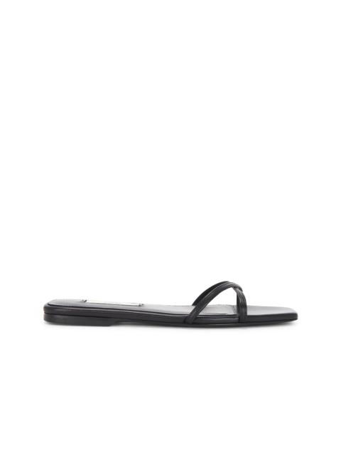 Leather Crossover Slide
