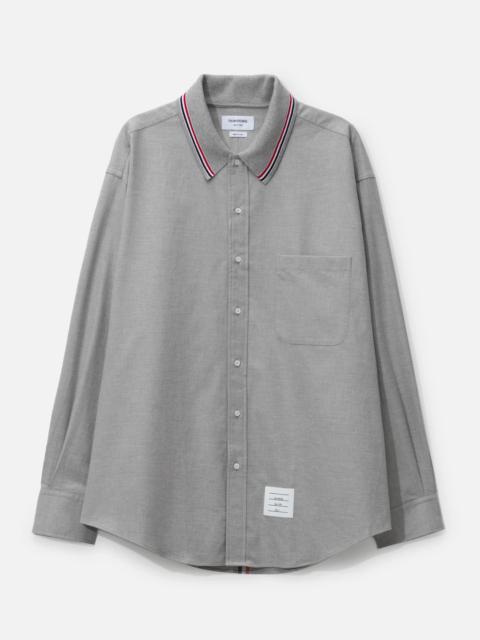 Thom Browne KNIT COLLAR SHIRT