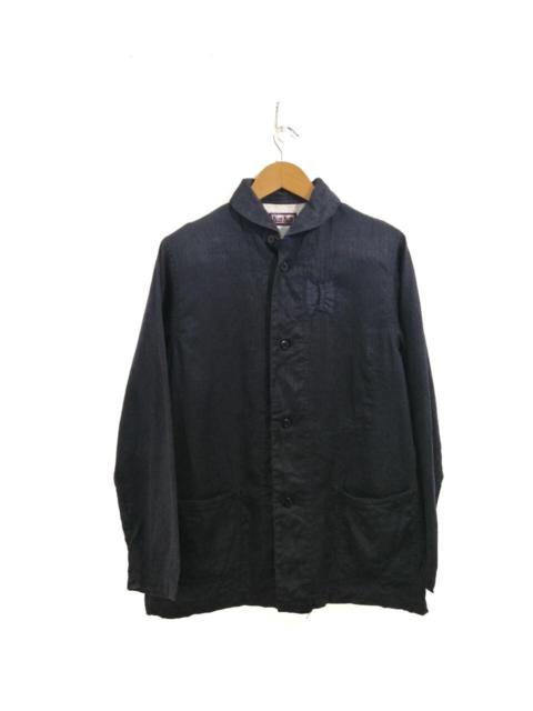 Other Designers Blue Blue Indigo Jacket Nice Design