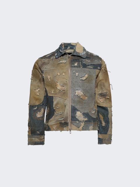 WHO DECIDES WAR Dusty Blues Trucker Multi