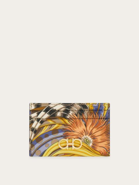FERRAGAMO Gancini credit card holder