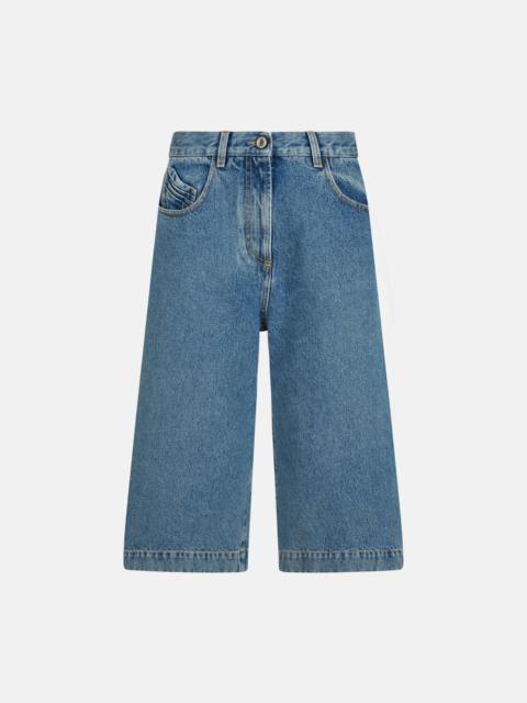 THE ATTICO SKY BLUE SHORT PANT