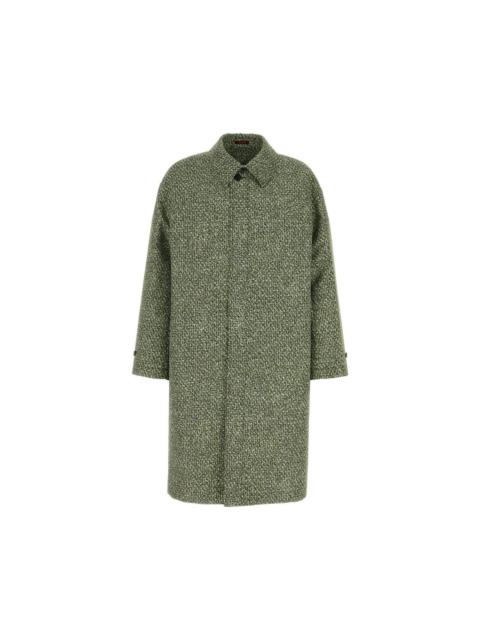GUCCI GUCCI Green Poplin Coat New And Authentic (Men's size:L;)