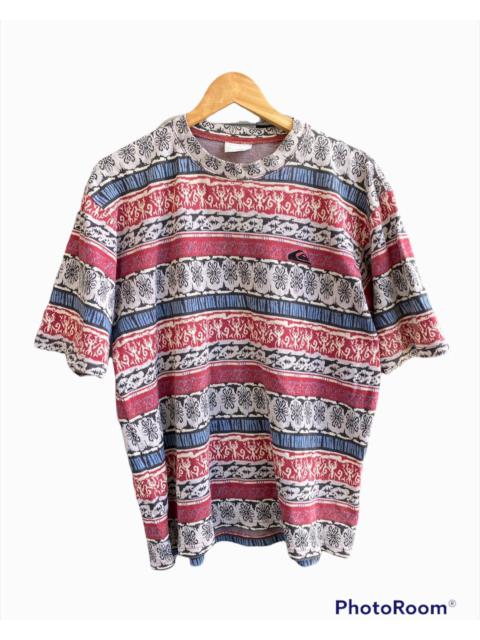 Other Designers Vintage 90s Quicksilver stripe fullprint