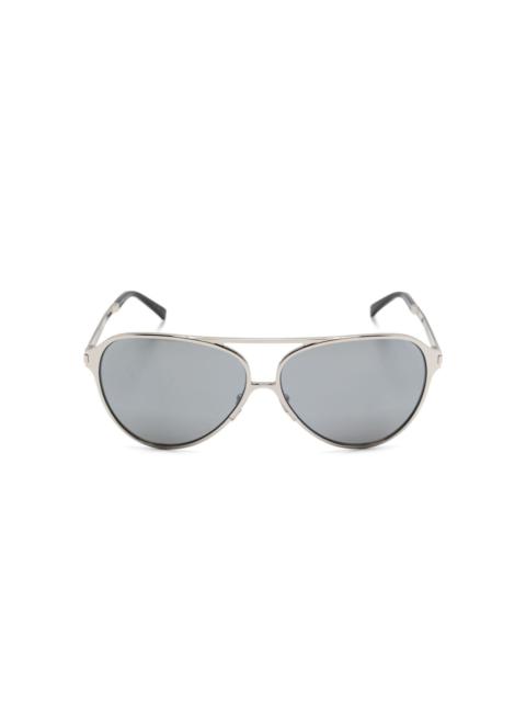 SAINT LAURENT pilot-frame sunglasses