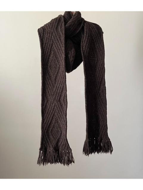 NUMBER (N)INE Number (N)ine Number Nine 02AW Brown Scarf