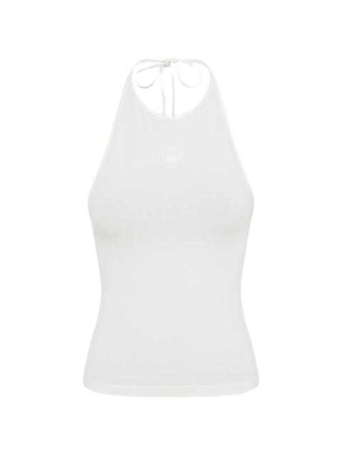 Marine Serre Marine Serre Logo Halter Top