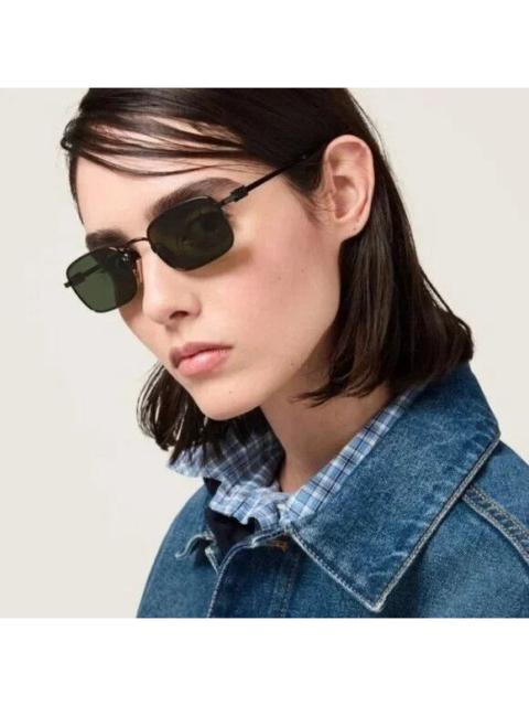 Miu Miu NEW MIU MIU SUNGLASSES MUA53S 1AB1I0 BLACK WOMEN MU A53S SMU