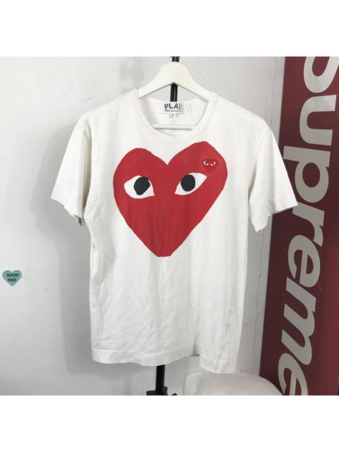 2009 CDG Comme des Garçons Play Splash Heart Love T-Shirts