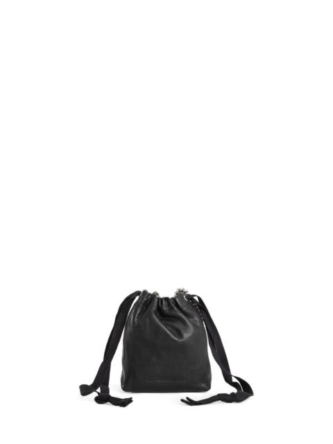 Ann Demeulemeester Vintage Lux Grained-áleather