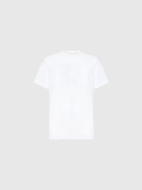 Missoni Tone-on-tone zig zag cotton jersey crewneck T-shirt