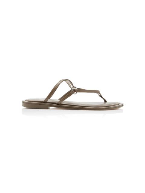 A.EMERY Nanaka Leather Sandals brown