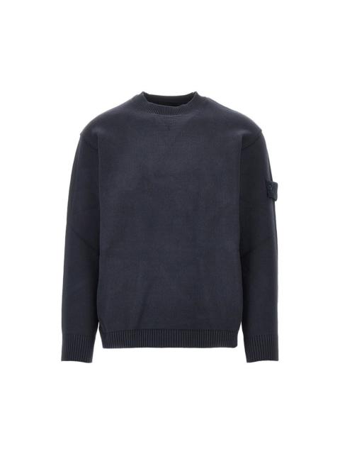 Stone Island COTTON-BLEND CREWNECK SWEATER