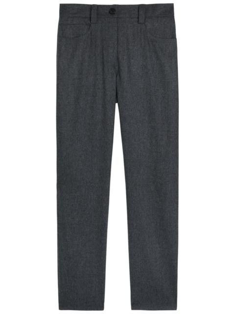 KHAITE Khaite Callum Straight-leg Wool-blend Trousers
