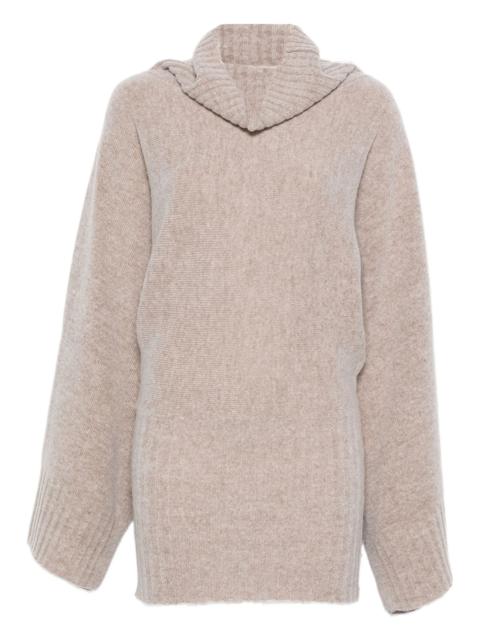 AYA MUSE Fen cowl-neck mini dress