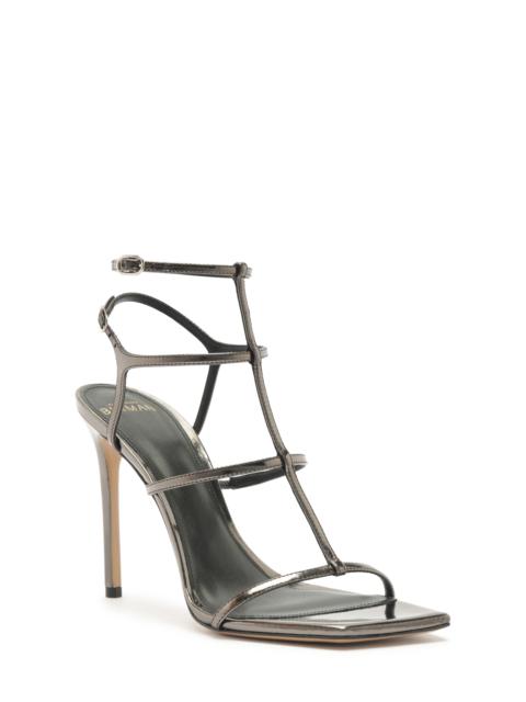 ALEXANDRE BIRMAN Alexandre Birman Amanda Cage Sandal in Graphite at Nordstrom