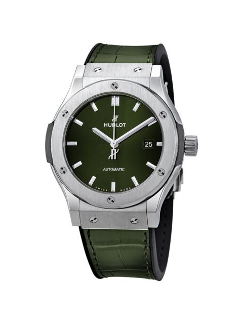 Hublot Hublot Classic Fusion Automatic Green Dial Men's Watch 542.NX.8970.LR