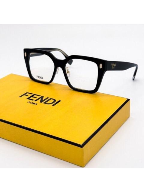 FENDI NEW FENDI FE50085F 001 BLACK WOMEN EYEGLASSES FENDI