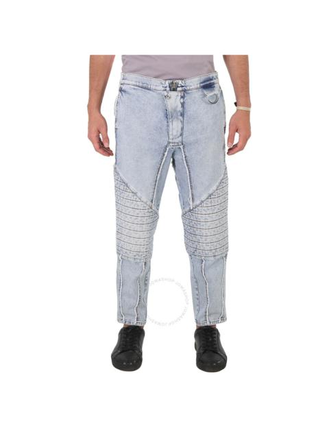 Balmain Balmain Men's Ribbed Cotton Slim-Fit Jeans