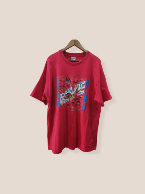 Other Designers Vintage Tshirt The Deep Blue Guam USA
