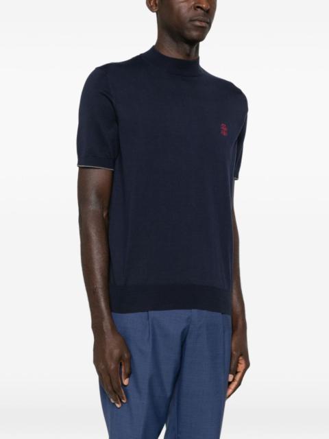 Brunello Cucinelli Sweaters Blue And Green