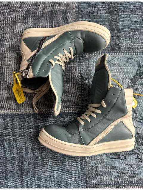 Rick Owens Rick Owens Inverted-Triangle Haze Blue Sneakers