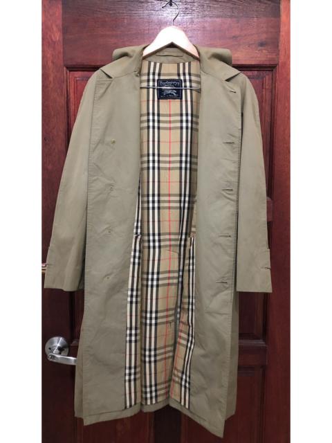 🏴󠁧󠁢󠁥󠁮󠁧󠁿 Vintage Burberry Trench Coat Single Breasted Novacheck