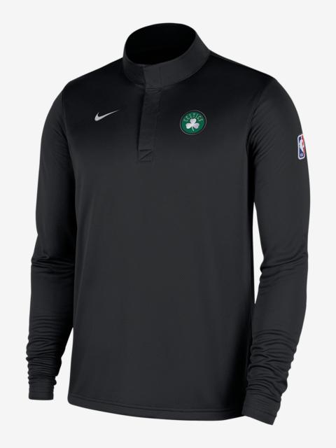 Nike Boston Celtics Men's Nike Dri-FIT NBA 1/4-Zip Long-Sleeve Top