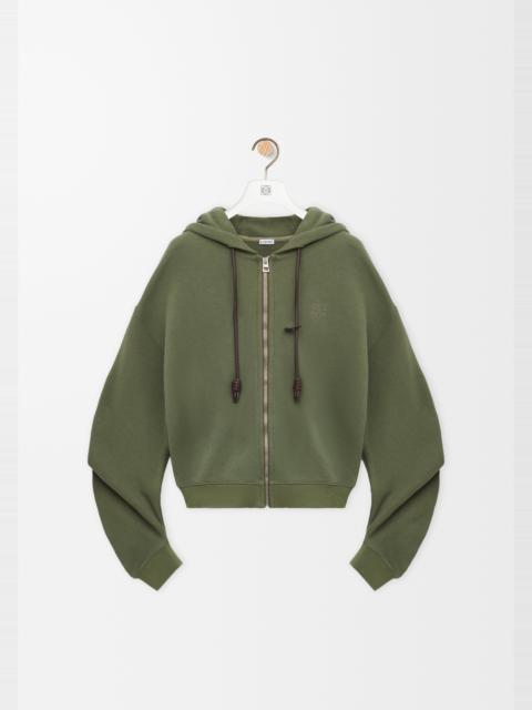 Loewe Flamenco hoodie in cotton and cashmere