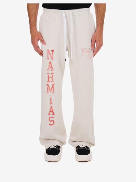 NAHMIAS Nahmias White P.E. Cherub Baggy Sweatpants