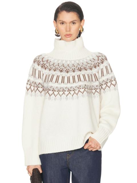 SABLYN Scottie Slouchy Mockneck Sweater