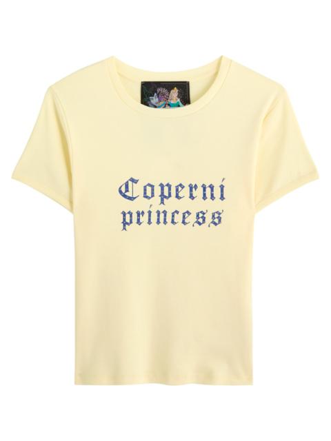 COPERNI Coperni Printed Cotton T-shirt