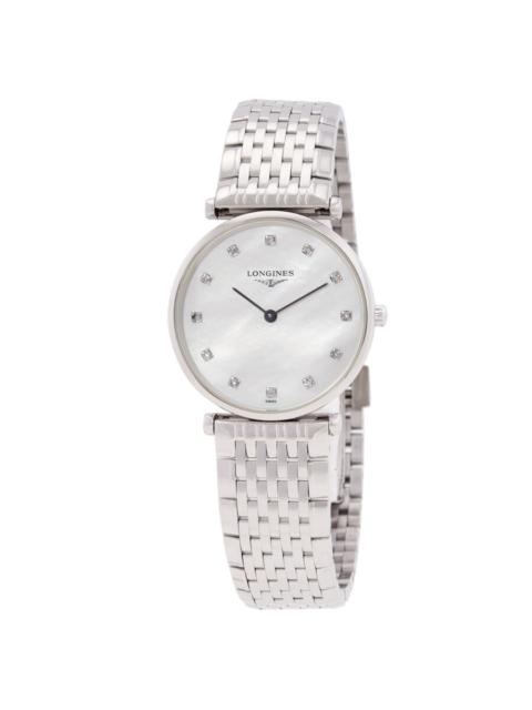 Longines Longines La Grande Classique Quartz Diamond White Mother of Pearl Dial Ladies Watch L4.512.4.87.C