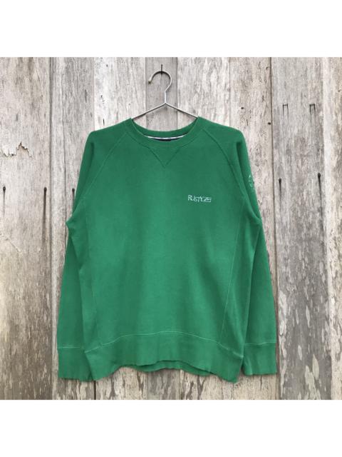 Other Designers Vintage - Vintage Rusty Surf Riders On The Storm Spell Out Sweatshirt