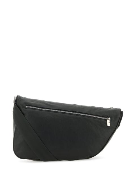 Burberry Slate leather large Shield crossbody bag