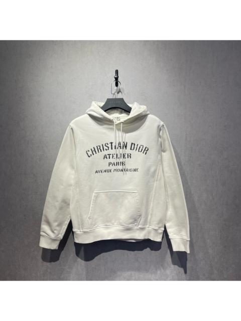 Dior Dior logo-print hooded sweatshirt