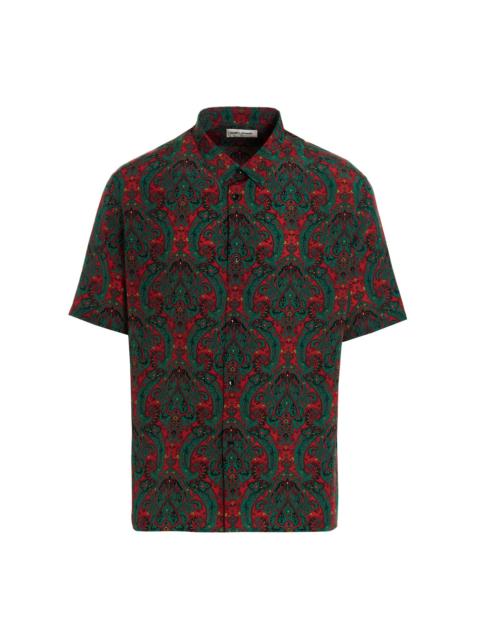 SAINT LAURENT Printed shirt